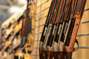 guns in row